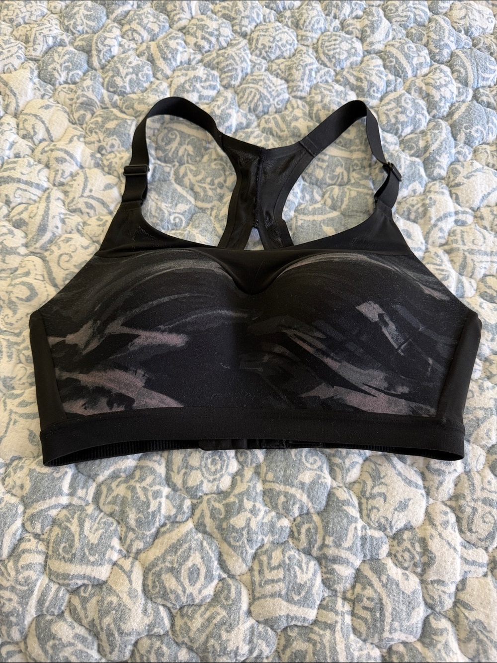 Victorias Secret Black Racerback Sports Bra 34D